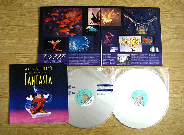 #LD record WALT DISNEY\'S FANTASIA fan tajia[ reproduction not yet verification ]oo