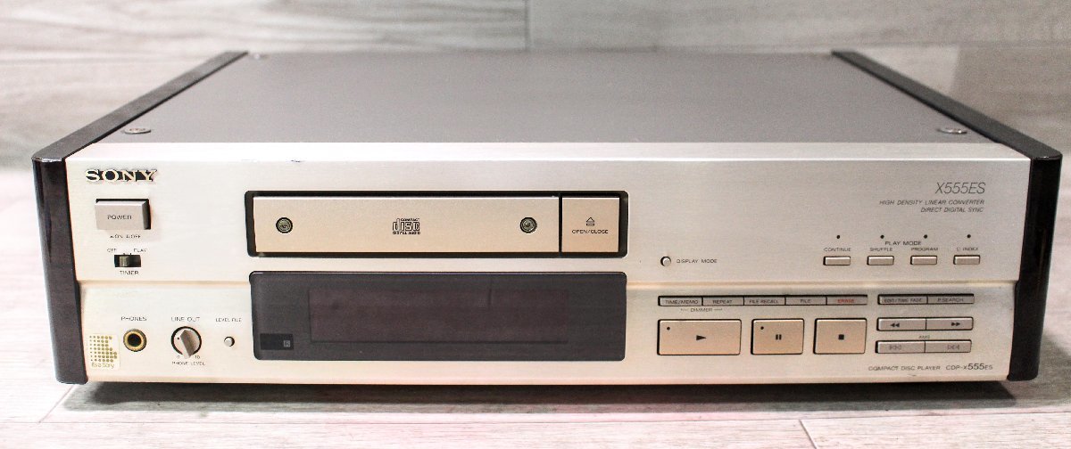 SONY (ソニー) CDプレイヤー CDP-X555ES ◇動作未確認◇ J1080(CD