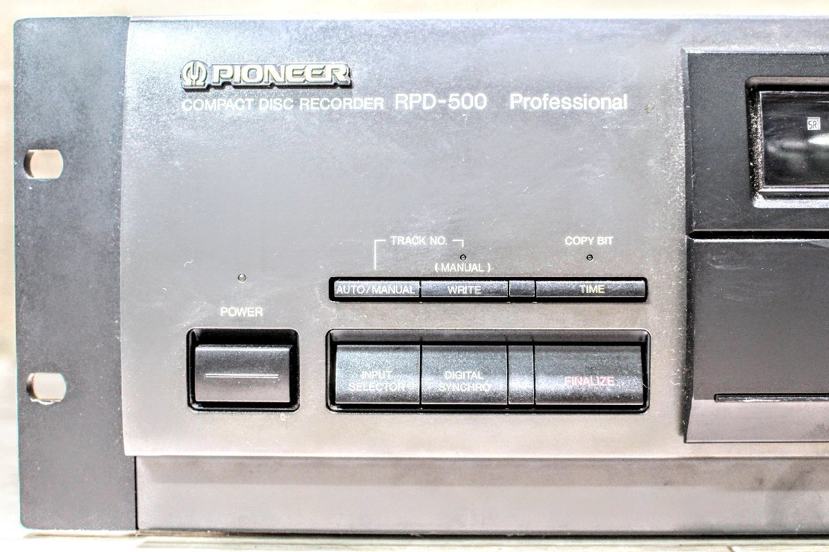 pioneer パイオニア CD レコーダー RPD-500 オーディオ機器 電源コード