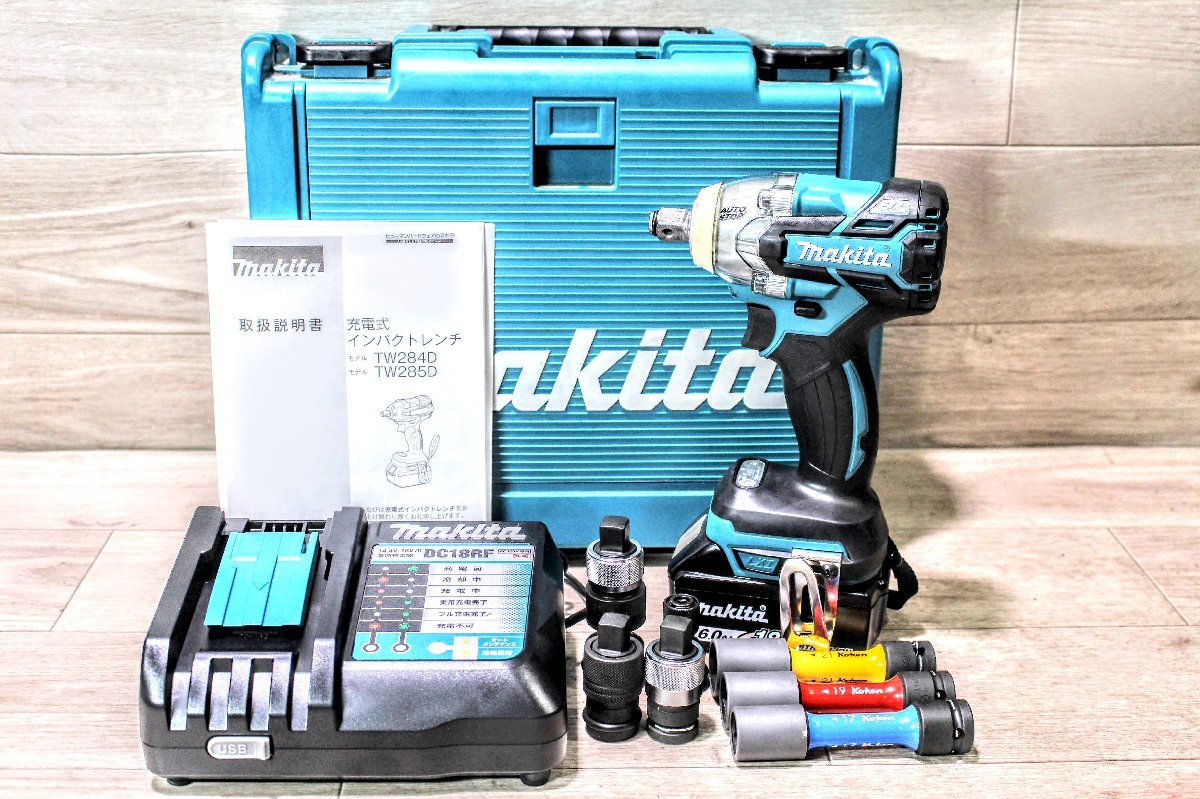 MAKITA マキタ 18V充電式インパクトレンチ (ケース・バッテリー・充電