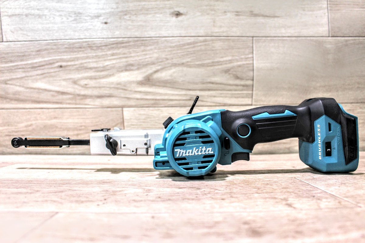 MAKITA マキタ 9mm 18V 充電式ベルトサンダ BS180D ケース・バッテリー