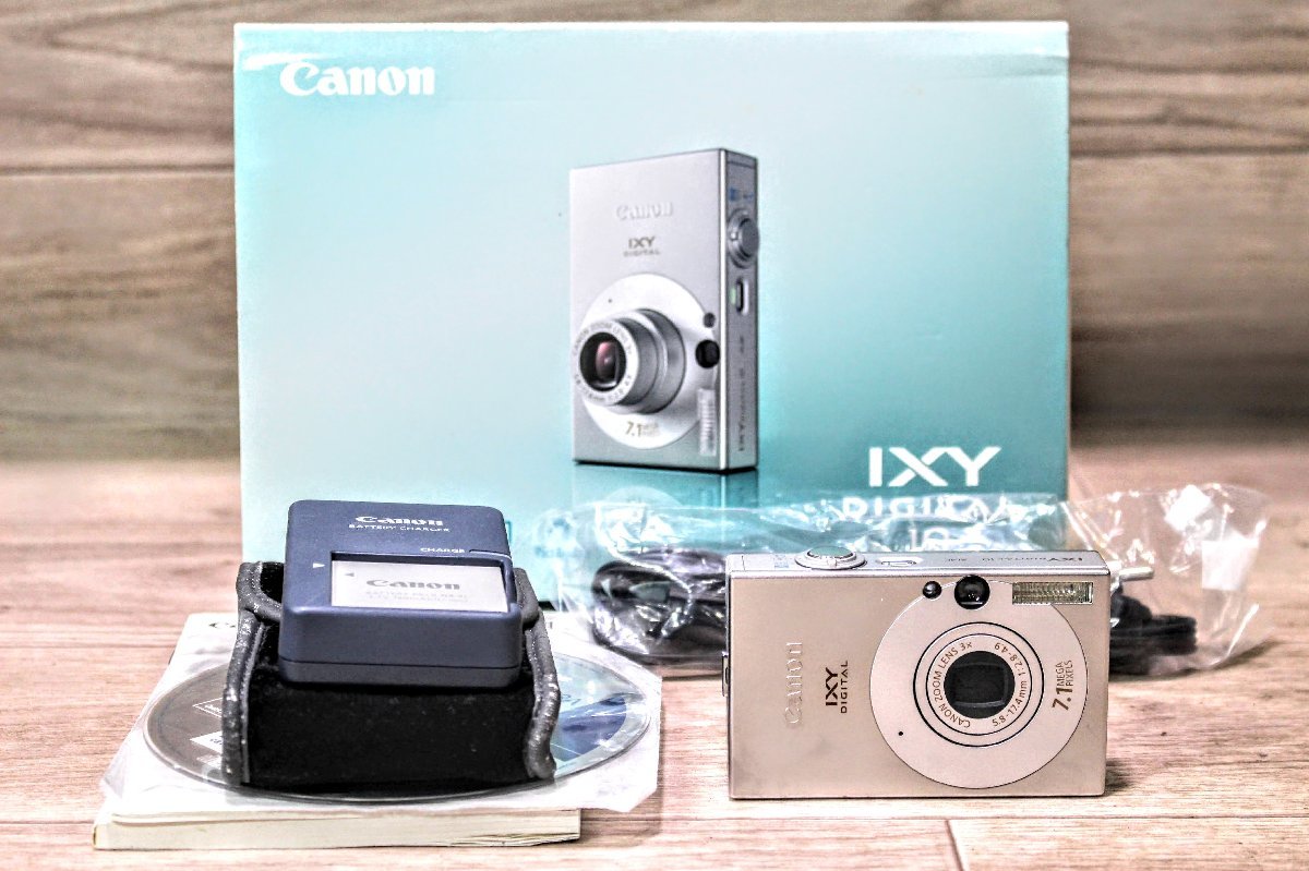 動作品☆Canon キャノン デジタルカメラ PC1228【コンパクトデジタルカメラ】IXY DIGITAL 10　7M903_画像1