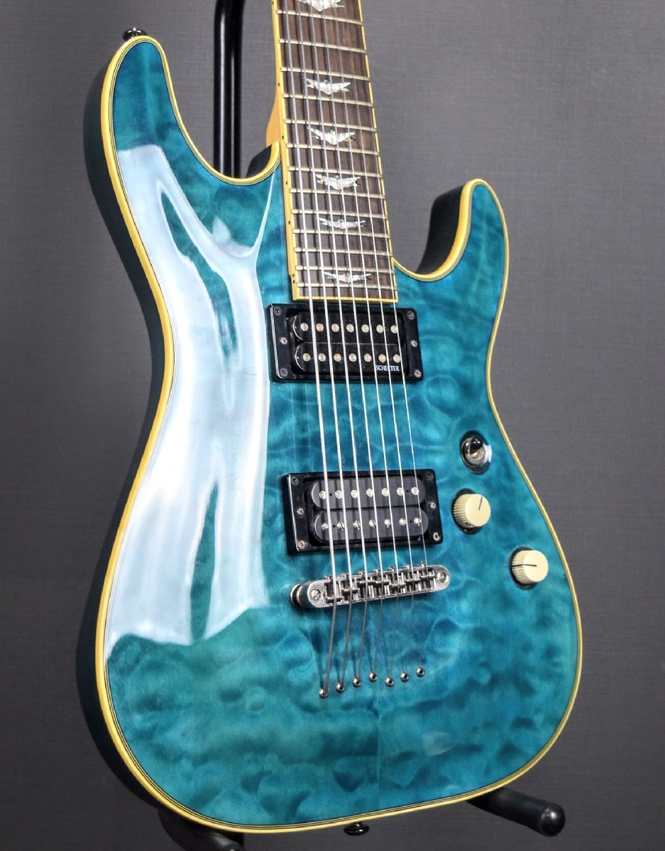 Yahoo!オークション - 動作品 Schecter (シェクター) 7弦ギター Yahoo!オークション - 動作品 Schecter (シェクター) 7弦ギター