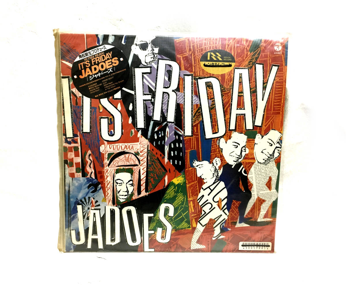 JADOES ジャドーズ It's Friday LP レンタル落ち 中古_画像1