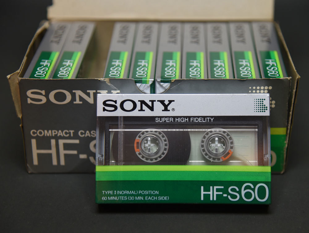 SONY カセットテープ HF-ES 90分 未開封 レア - オーディオ機器