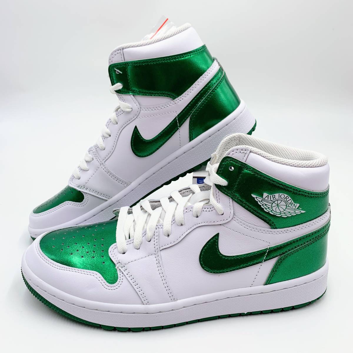 新品】28.5cm NIKE AIR JORDAN 1 HIGH GOLF Metallic Green エア
