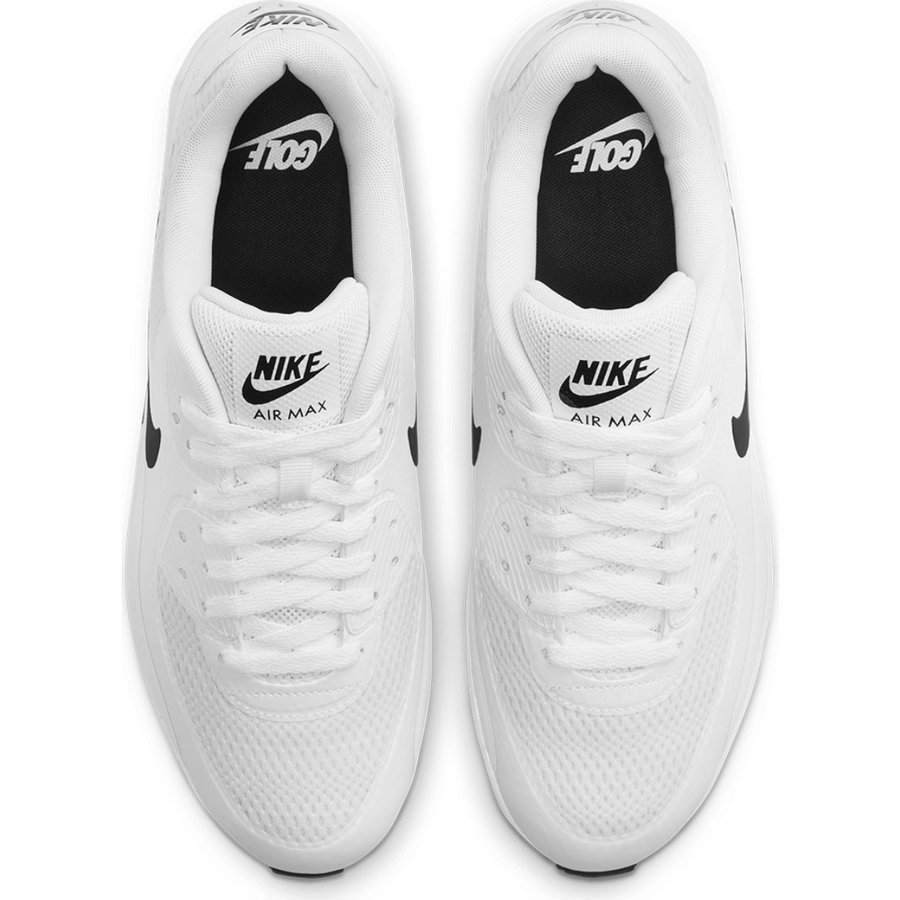 【即納】プロ愛用 27.0cm 90Gホワイト NIKE AIRMAX 90G WHITE 2021 ナイキエアマックス スパイクレス ゴルフシューズ　CU9978-101_画像4