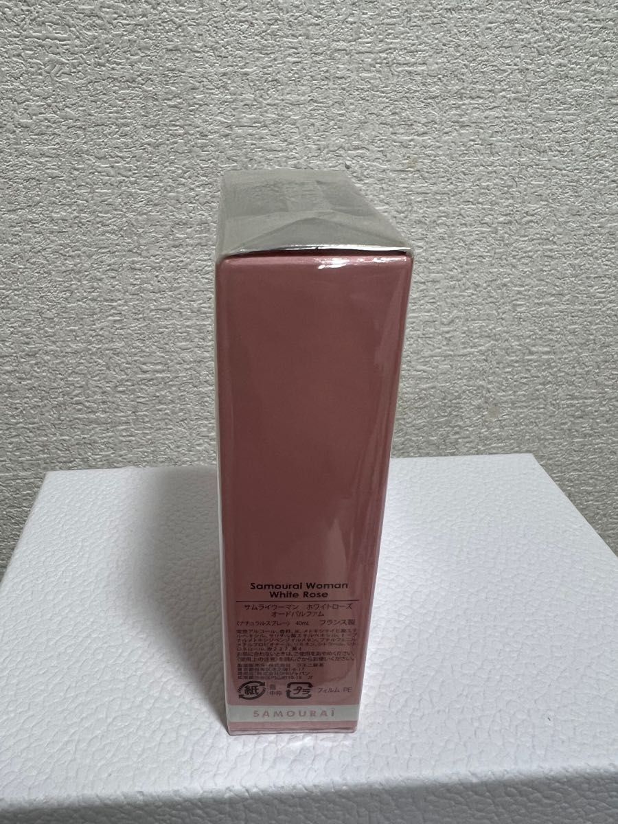 【新品未使用】フィルム付きサムライウーマン ホワイトローズ EDP 正規品  40mL