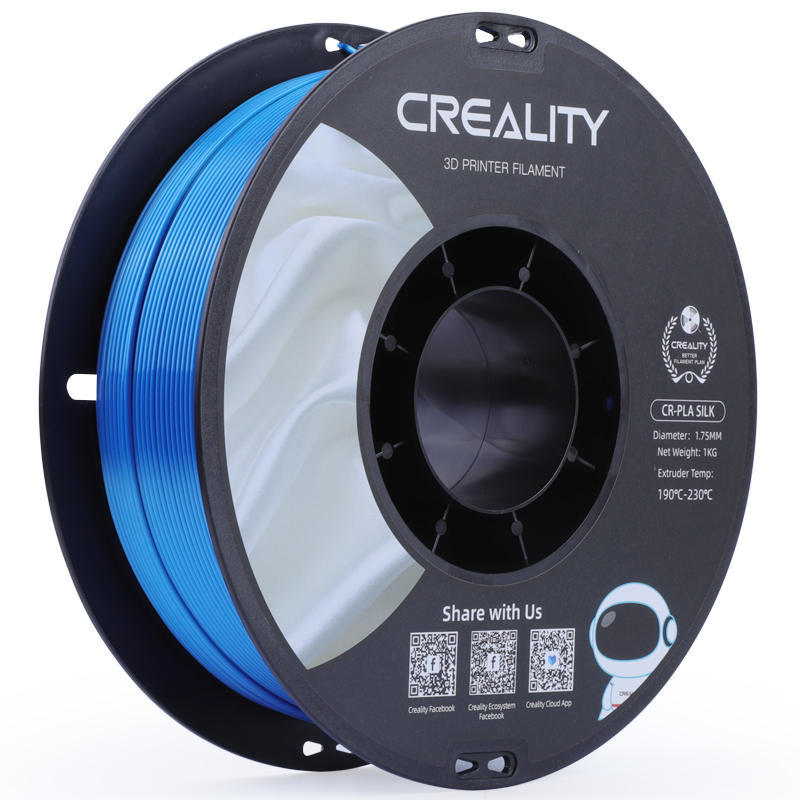 3D принтер CR- шелк филамент синий blue цвет Creality фирма Ender серии оригинальный диаметр 1.75mm для бытового использования для бизнеса cr-silk-blue