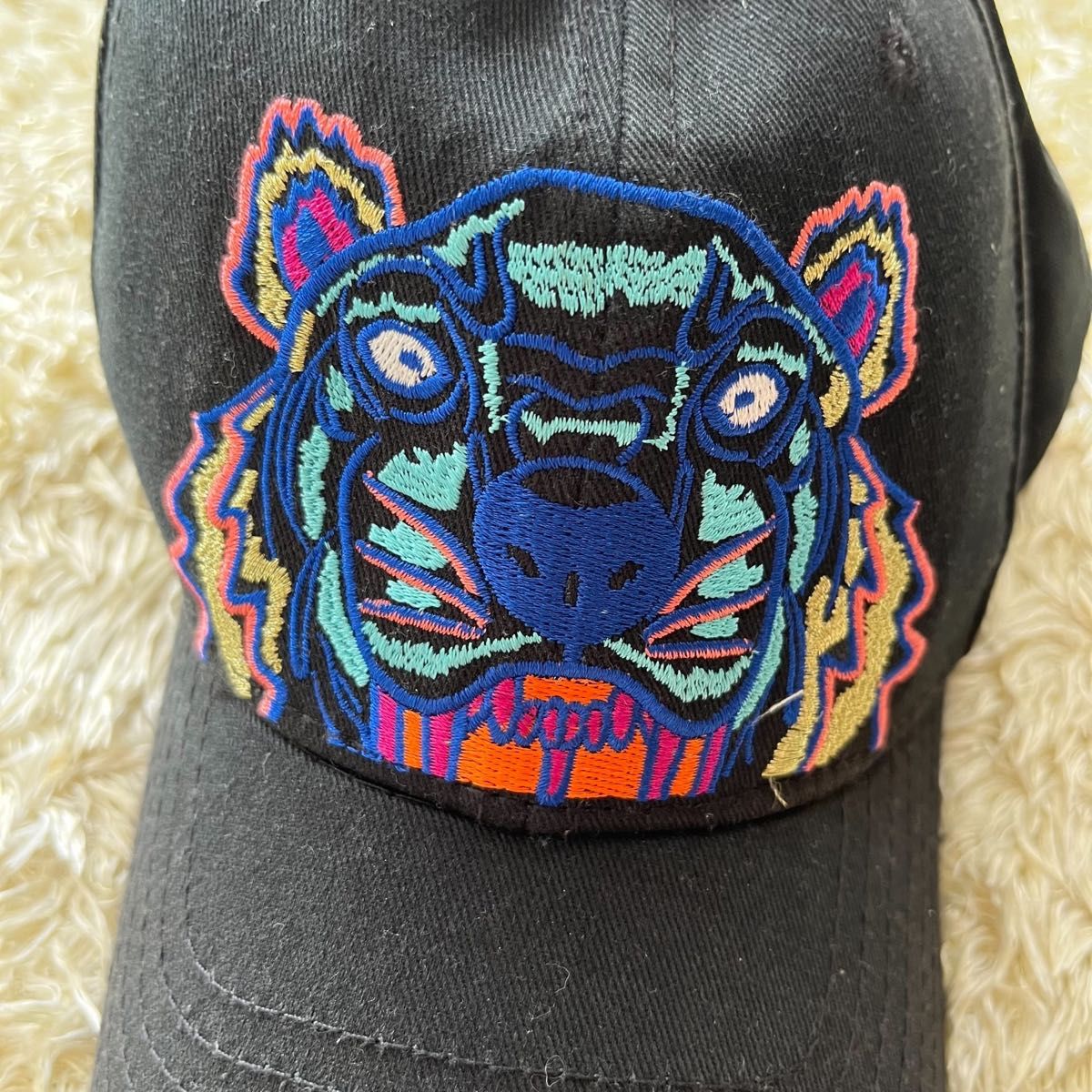 KENZO ケンゾー タイガー キャップ 帽子 刺 TIGER CAP 黒