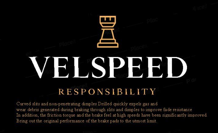 Velspeed Dodge wiper 8.4 V10 (SRT VIPER) 12~ agreement freon tracing brake rotor 