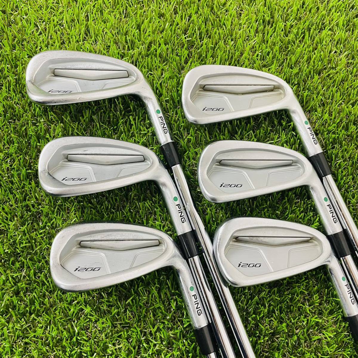 PING i200 アイアン グリーンドット N.S. PRO MODUS3 TOUR 125 （S）男性用 右利き ピン_画像1