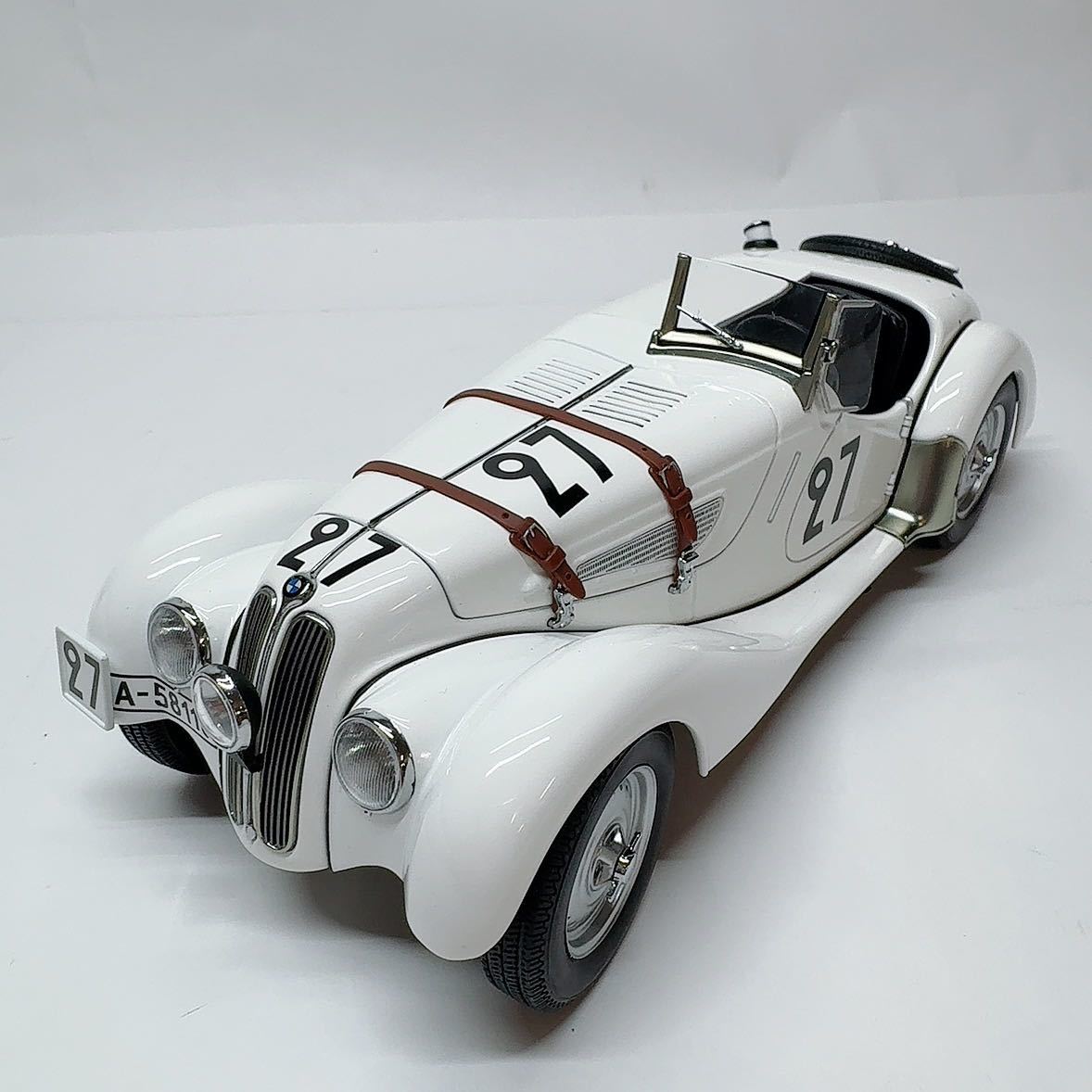 【K1】1/18 AUTOart 83945 BMW 328 ROADSTER LEMANS 1939 #27 オートアート ルマンの画像1