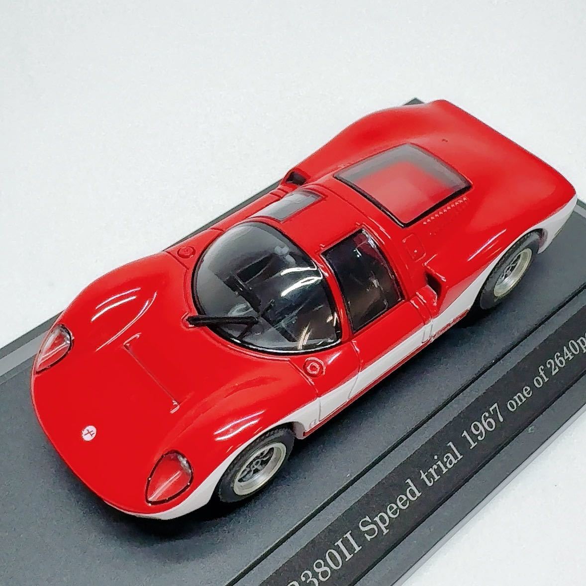 【K1】1/43 EBBRO NISSAN R380 II Speed trial 1967_画像1