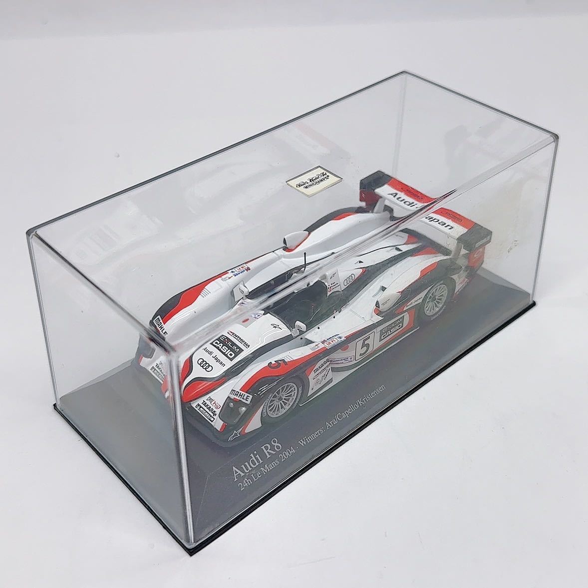 【K1】1/43 MINICHAMPS Audi RU Le Mane 24h 2004 Winners: Ara/Capello/Kristensen ルマン_画像7