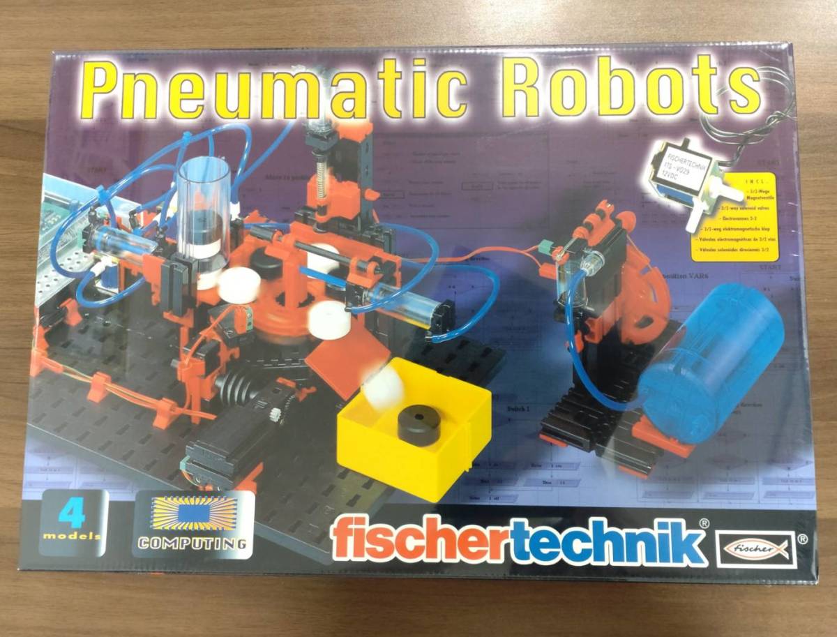 新品 fischertechnik フィッシャーテクニック Pneumatic Robots ニューマティックロボッツ 空気圧ロボット 知育玩具 科学 工作 キット_画像1