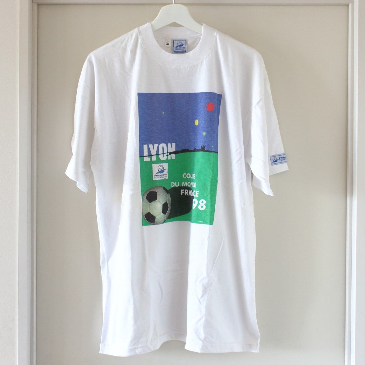 未使用 FRANCE98ワールドカップ LYON Tシャツ 