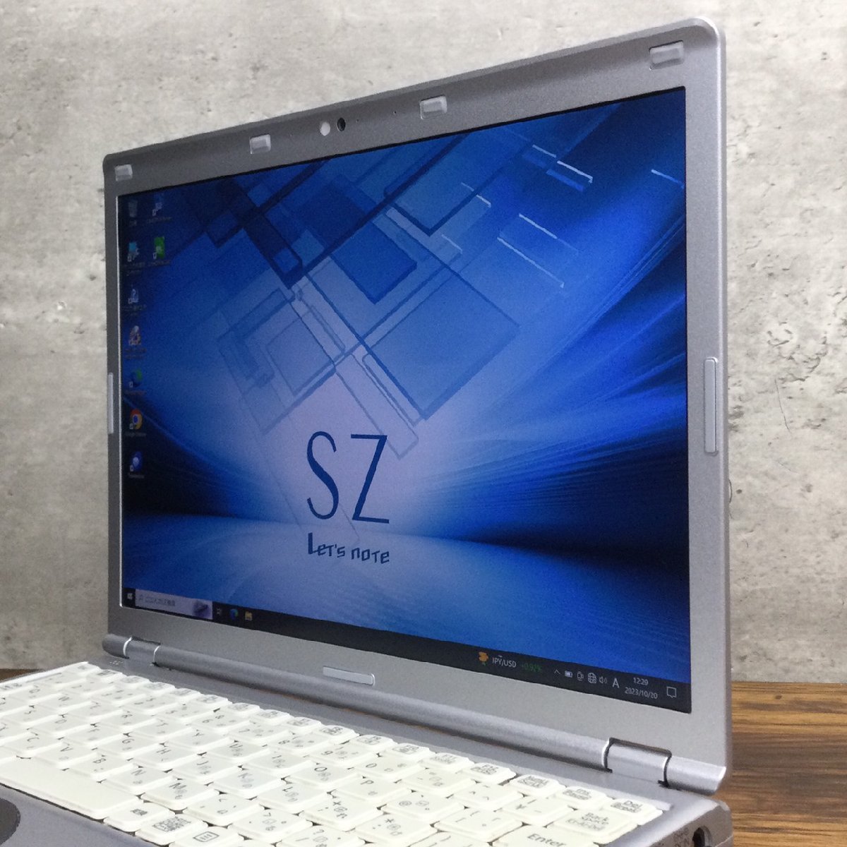 1円～ ●Panasonic LET'S NOTE SZ6 / Core i5 7300U (2.60GHz) / メモリ 8GB / SSD 256GB / 12.1型 (1920×1200) / Windows10 Pro 64bit_画像3