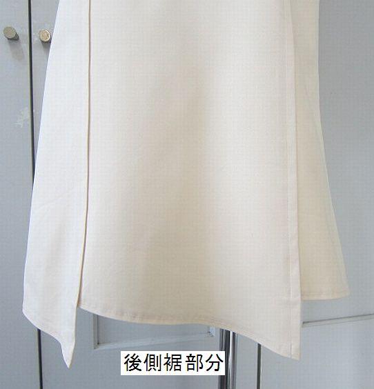 ハーモニカ　スカート　裾アシンメトリー　ストレッチ　ベージュ　日本製　送料無料_画像6