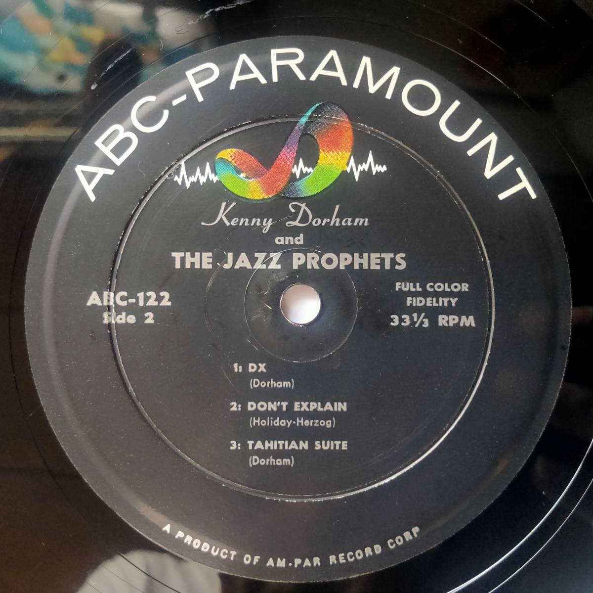 【メガレア美盤】KENNY DORHAM AND THE JAZZ PROPHETS VOL. 1 ABC PARAMOUNT