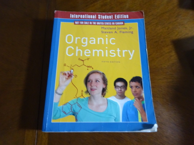 International Student Edition Organic Chemistry FIFTH EDITION Maitland Jones,Jr.Steven A.Fleming_画像1