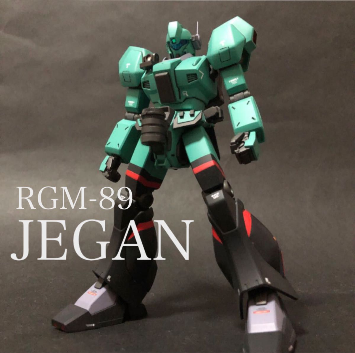 HGUC 1/144 機動戦士ガンダム　閃光のハサウェイ　ジェガン　マンハンター仕様　イメージ作品　ガンプラ完成品　塗装済み