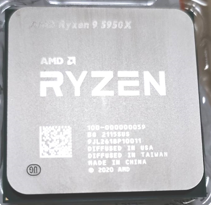 Ryzen9 5950X 動作未確認品-