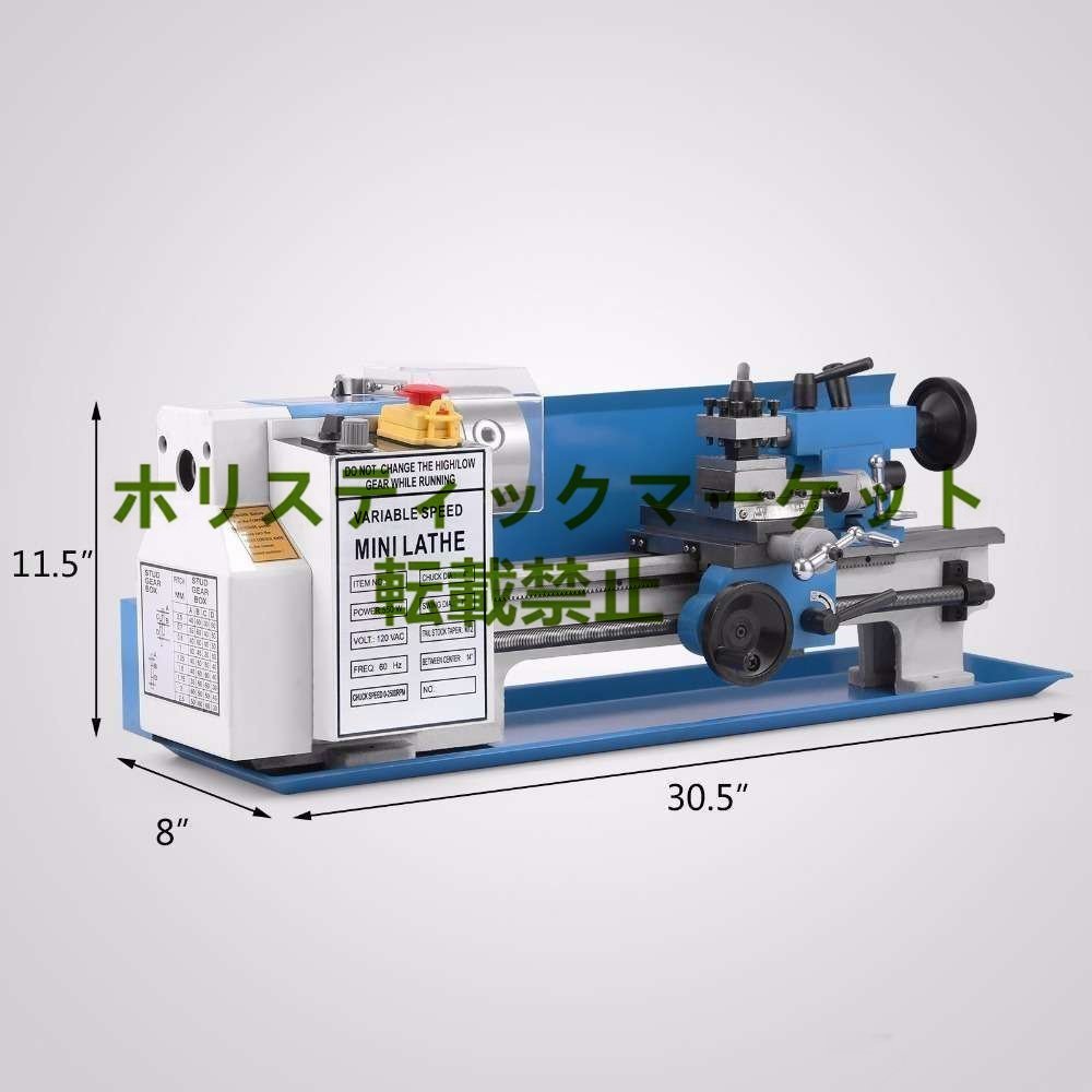 強くお勧め 最高品質 ミニ 高精度 フライス 旋盤 DIY ベンチトップ メタル 工具 機械 可変速度 フライス加工 Q0897_画像2