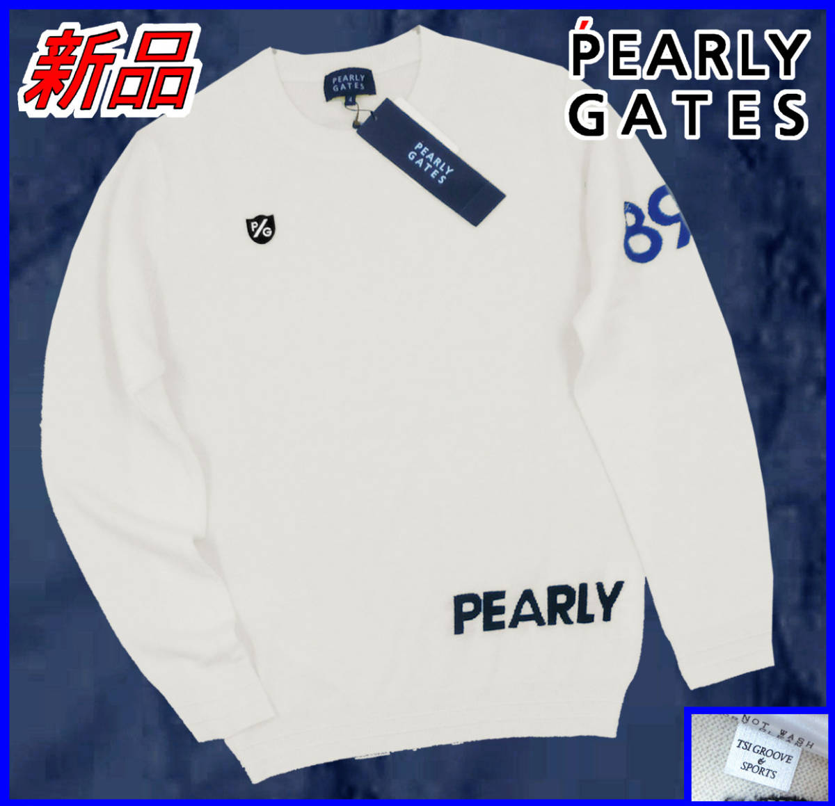 国内正規品】パーリーゲイツゴルフニットPEARLYGATES 定価 31 900円