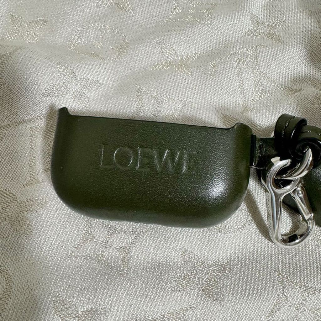 美品 LOEWE ロエベ AirPods Pro エアポッズ プロ ケース レザー 美品 LOEWE ロエベ AirPods Pro エアポッズ プロ ケース レザー