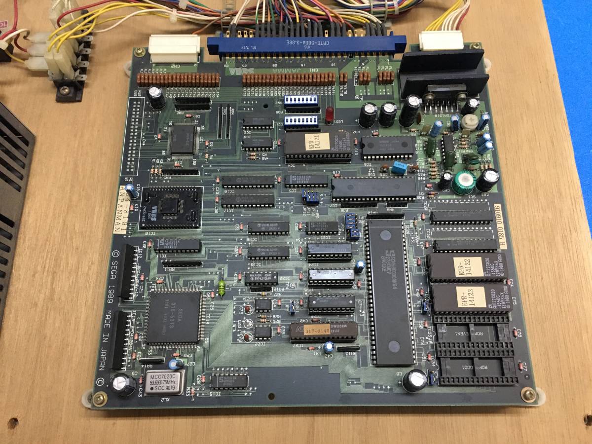 中古 アーケード　キッズライド　セガ/バンプレスト　わくわくアンパンマン　ゲーム基板　PCB　_画像2