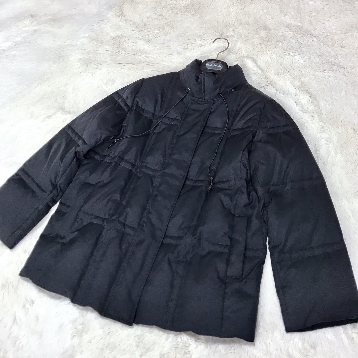  ultimate beautiful goods XL size BURBERRYnoba check down jacket blouson Burberry large size black black blouson 