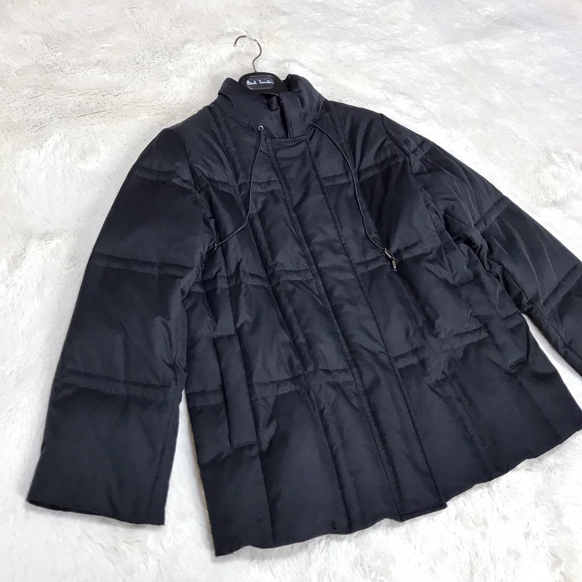  ultimate beautiful goods XL size BURBERRYnoba check down jacket blouson Burberry large size black black blouson 