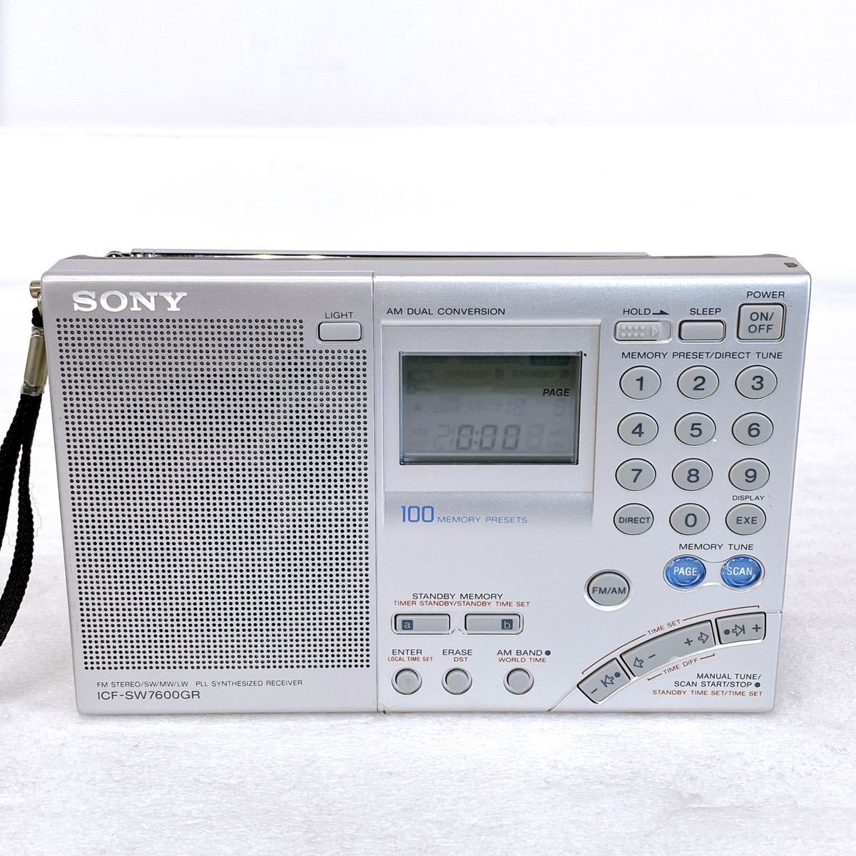 ☆希少!☆ SONY ソニー ICF-SW7600GR シンセサイザー ワールドバンド