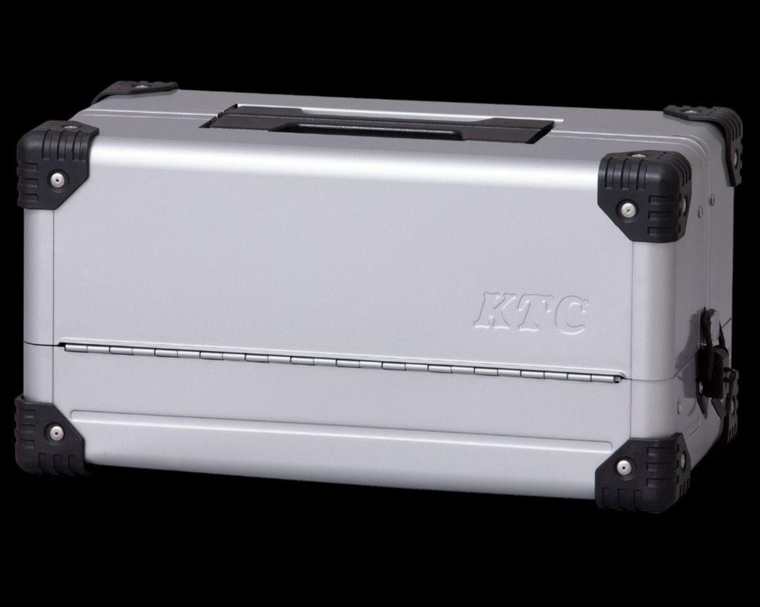 【新品・未開封】 KTC 両開き 工具セット 京都機械工具 SK3561WZ 9.5sq 56点 シルバーケースセット