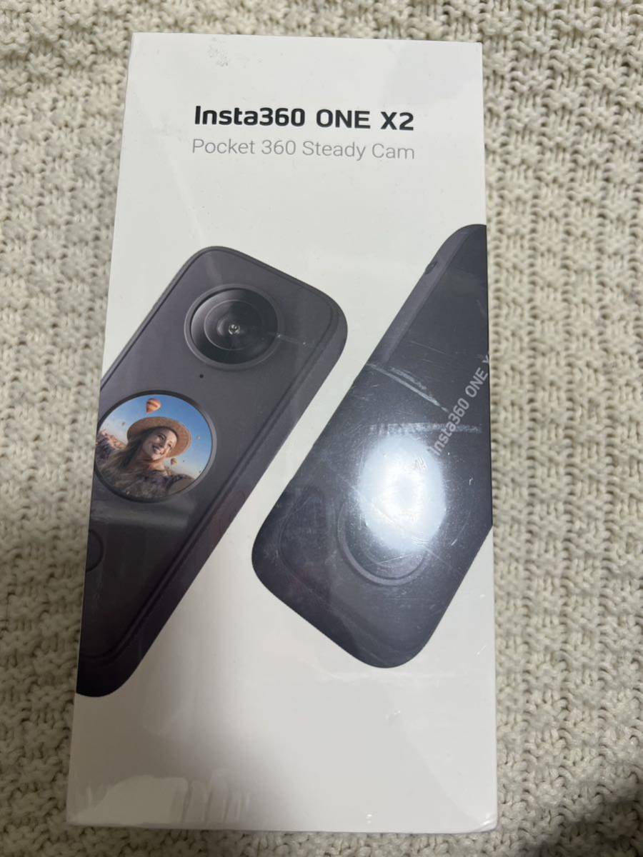 (新品未開封) Insta360 ONE X2 通常版 360度アクションカメラ 5.7K 360度動画 防水 4マイク内蔵 全天球カメラ