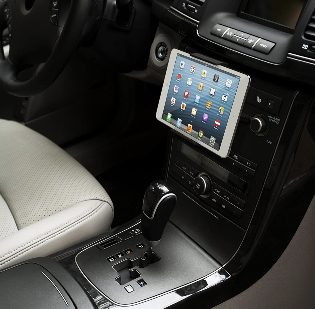 タブレットホルダー スマホホルダー 車載ホルダー 車載クリップ 車 自動車 CDスロット ipad iphone スマホ android タブレット 360度回転_画像10