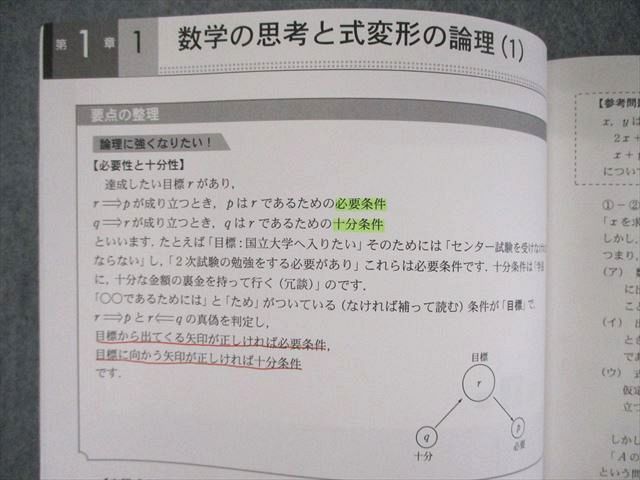 TG07-003 @will 難関大学合格のために安田の重要問題セレクション 数学I 論理編 sale 00s0D_画像4