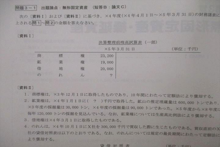 VF25-150 CPA会計学院 公認会計士講座 財務会計論 論文対策/個別計算問題集1～6 2024年合格目標テキストセット 未使用 7冊 57R4D_画像4