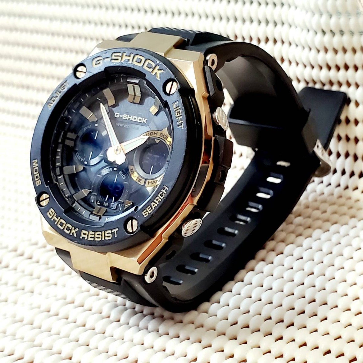 動作良好】G-SHOCK G-スチール GST-S100G CASIO カシオ カシオG-SHOCK