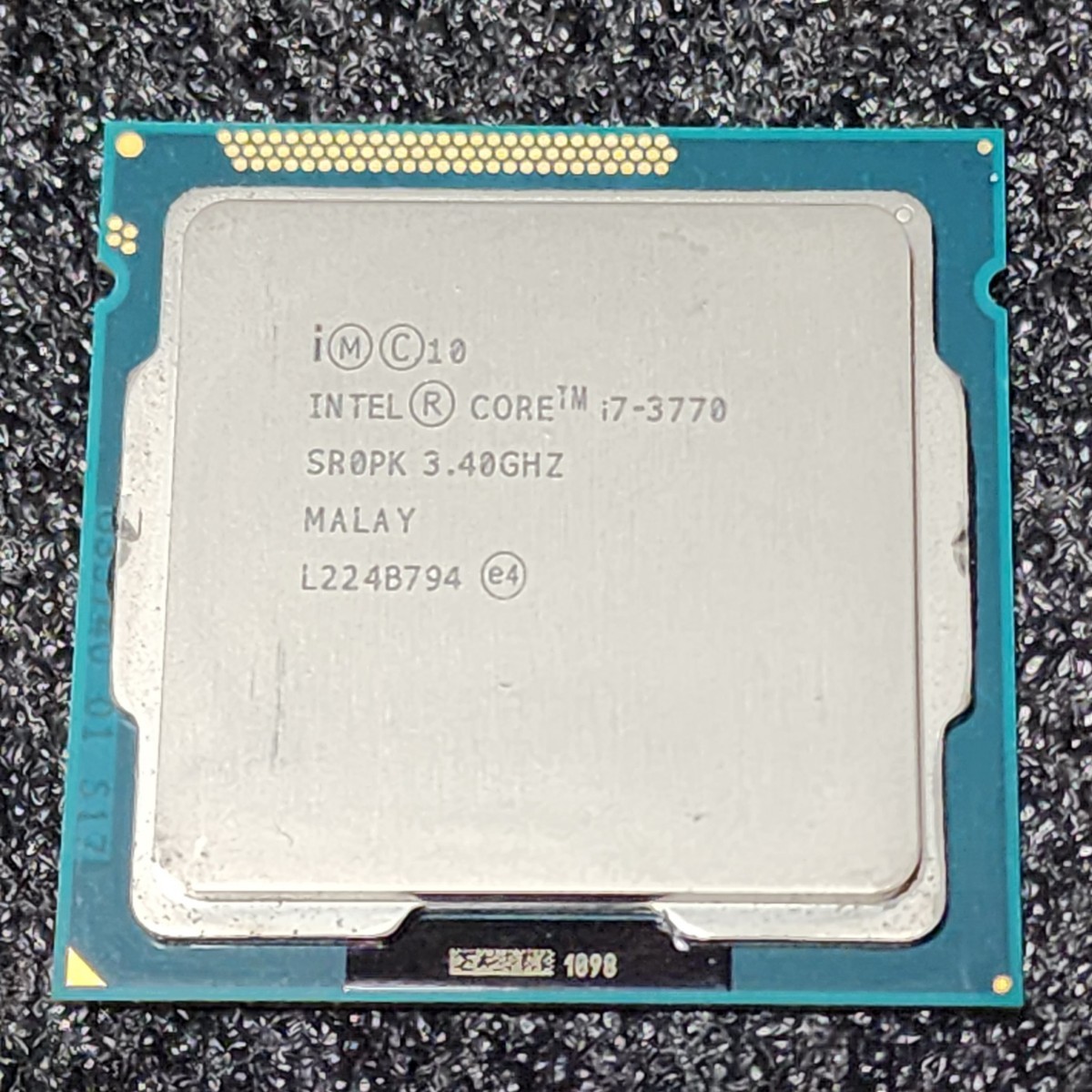 CPU Intel Core i7 3770 3.4GHz 4コア8スレッド IvyBridge PCパーツ インテル 動作確認済み