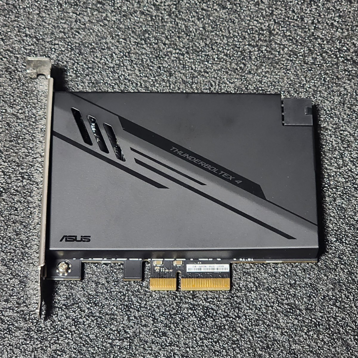 最安 ASUS ThunderboltEX4 PCIExpress×4 PCパーツ 動作確認済み