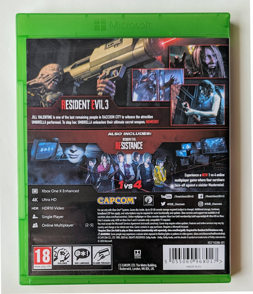 バイオハザード RE 3 (日本語も対応) RESIDENT EVIL 3