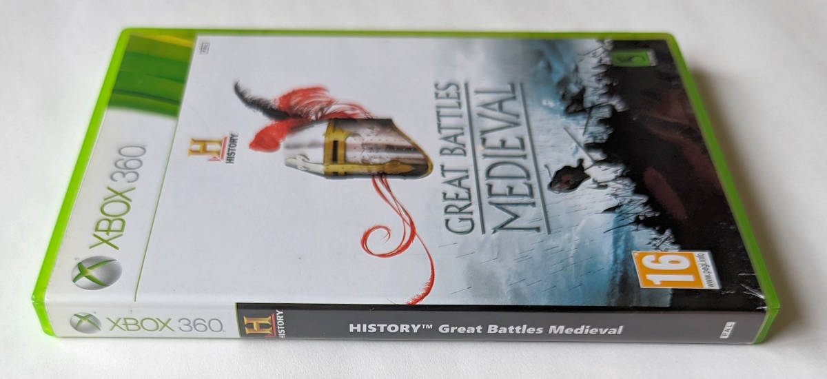 グレート・バトル・メディーバル HISTORY : GREAT BATTLES MEDIEVAL EU版 ★ XBOX 360