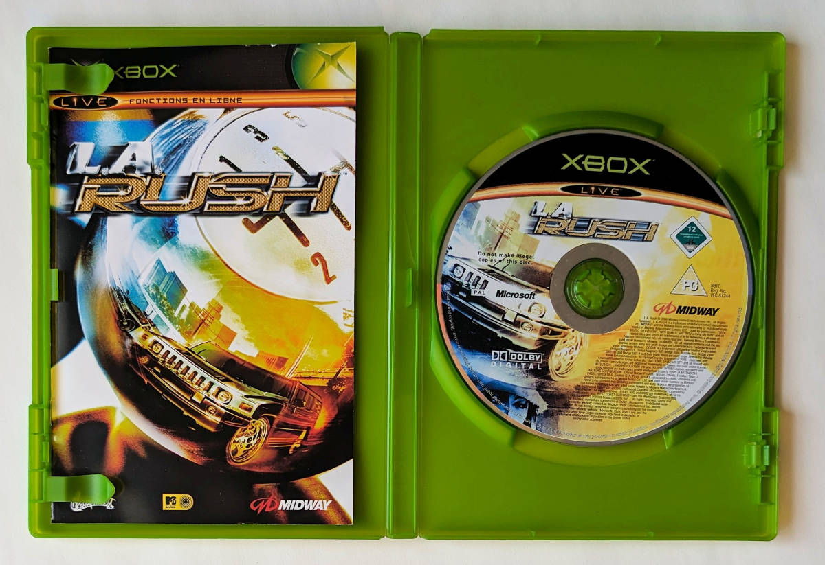 L.A. Los Angeles Rush L.A. RUSH (Midway) EU version * XBOX