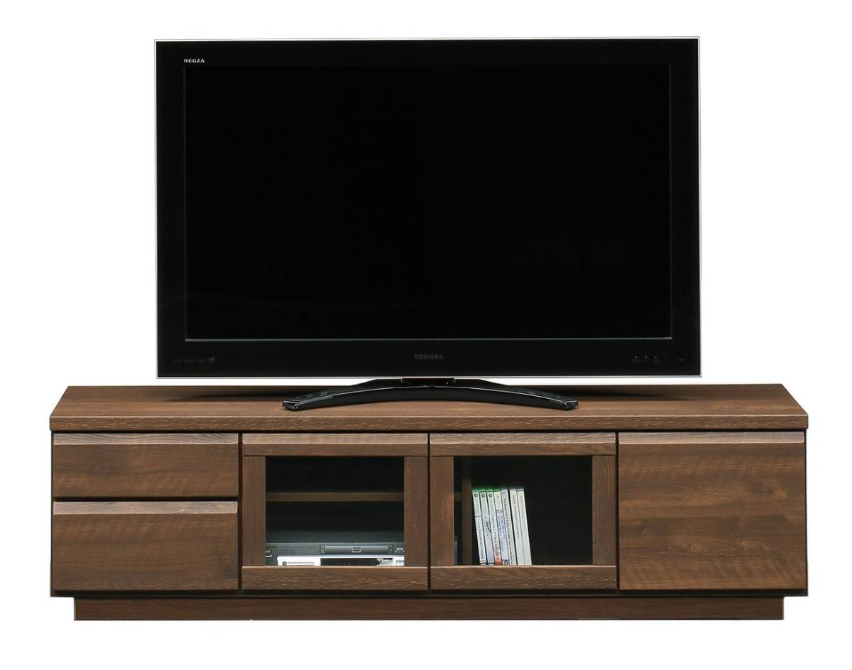 【TI山室家具】◆幅159cmのテレビボード!スタンダードなデザイン!テレビ台!W159xD40xH44cm!(新品展示品)_画像1