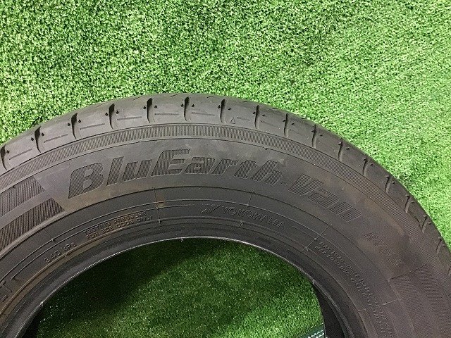 【送料無料】ヨコハマ:BluEarth Van RY55:145/80R12:80/78N:LT:22年17週製:残り溝約6mm:1本のみA タイヤ_画像2