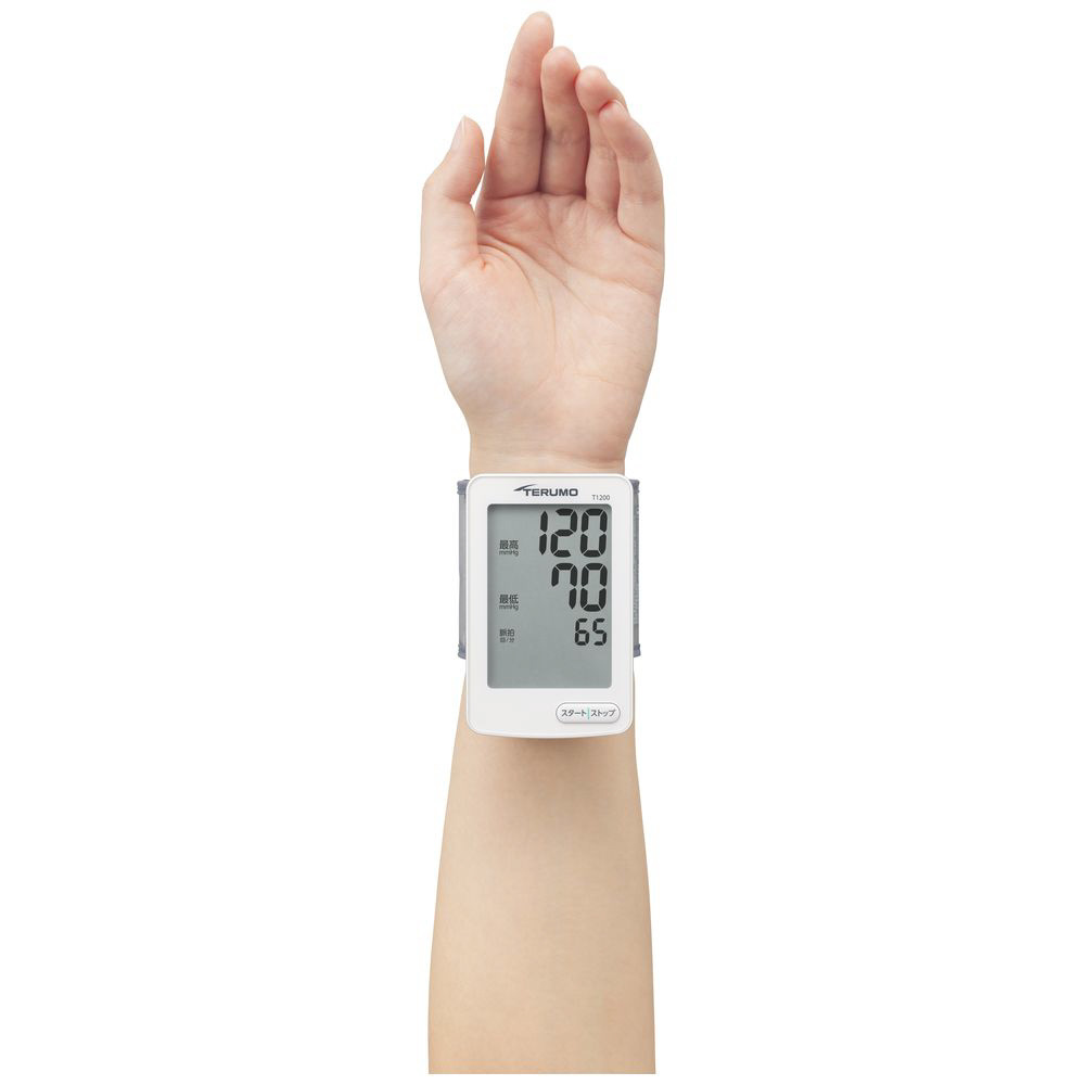 [ unused goods ]terumo wrist type hemadynamometer ES-T1200ZZ white group 