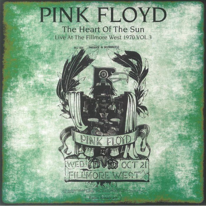 Pink Floyd ピンクフロイド The Heart Of The Sun, Live At The Fillmore West 1970 Vol. 1/2/3 限定アナログ・レコード三枚セット