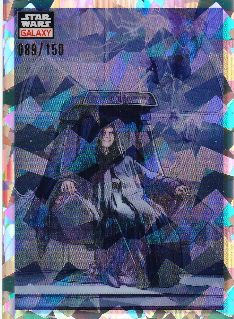 23 Topps Chrome Star Wars Galaxy Atomic Refractor #70 The Masters of Evil(089/150)_画像1